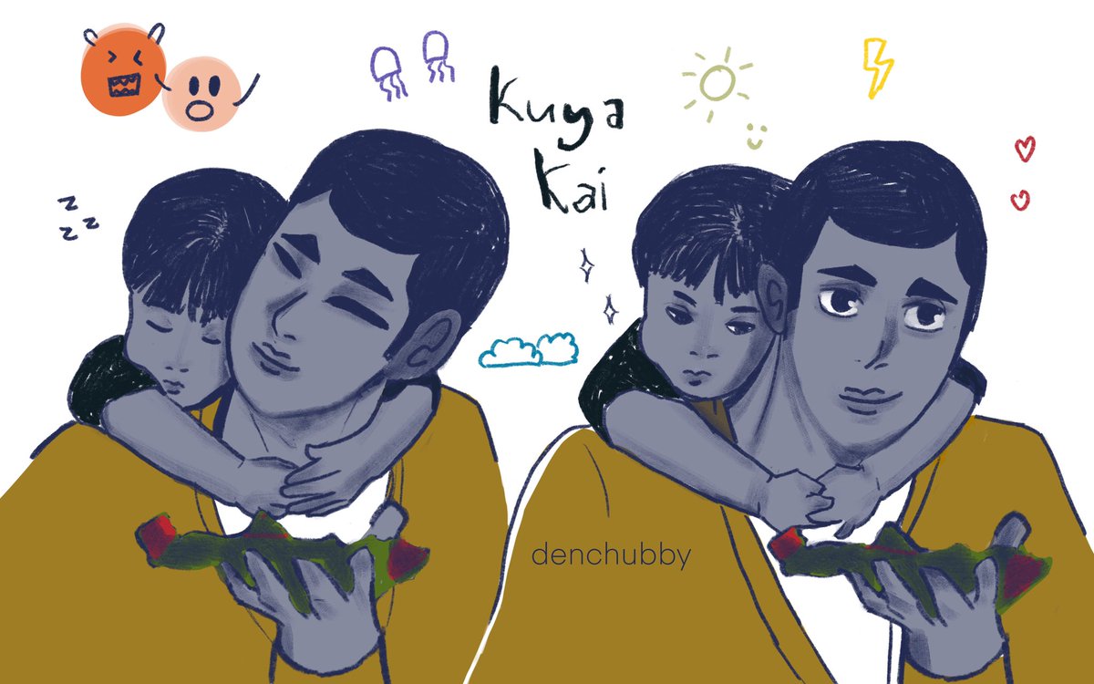 A quick draw of Kai from nekoma coz dont you think he could be the nicest person in the series??? And also he likes kids and kids love him??

#Haikyuu #AnimeArt #FANART #nobuyukikai #nekoma #artph 