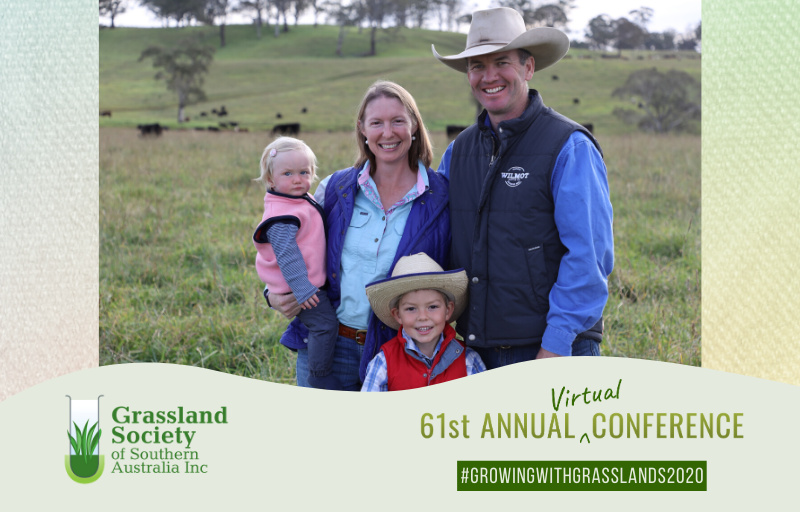 Meet 2019 national Young Carbon Farmer of the Year, Stuart Austin, in Session 2 “What lies below..” &amp; learn how he practices carbon farming with a focus on regenerating &amp; restoring ecological function &amp; producing healthy, nutrient dense, beef. 

#growingwithgrasslands2020