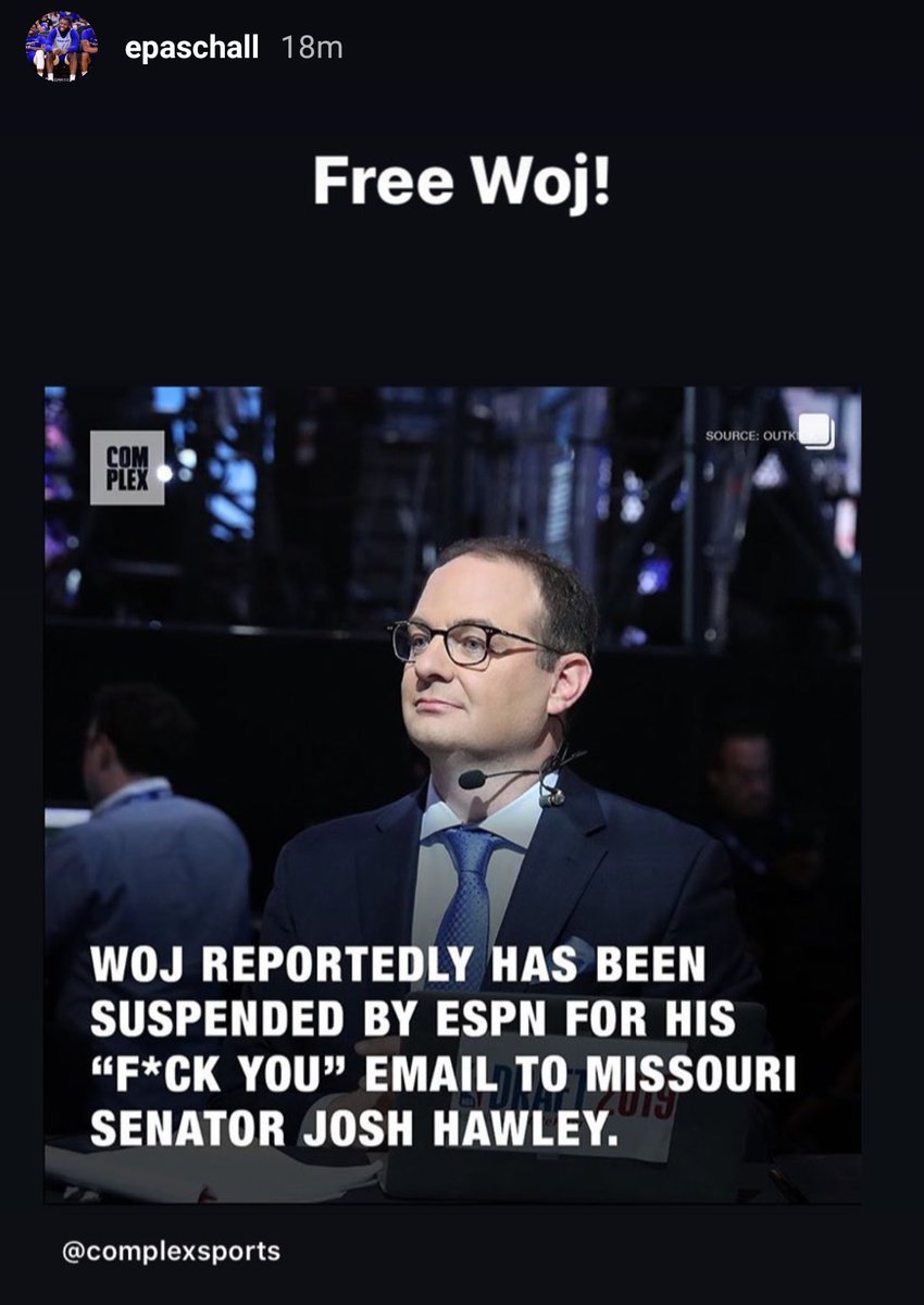 Adrian Wojnarowski suspended by ESPN, sparking #FreeWoj push EcsoIO5UEAAZC7C?format=jpg