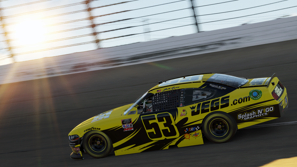 justinmelillo's tweet photo. The win goes to @caine_cook in the @FTFRacingLeague event, the "Iowa is NOT a Short Track 150" at the short track called Iowa Speedway.
Congrats Caine! Great race all!
P32 for me, 2 laps down. Honestly better than I figured it would be.
#fgns @ iowa https://t.co/x8FfIII6Xu