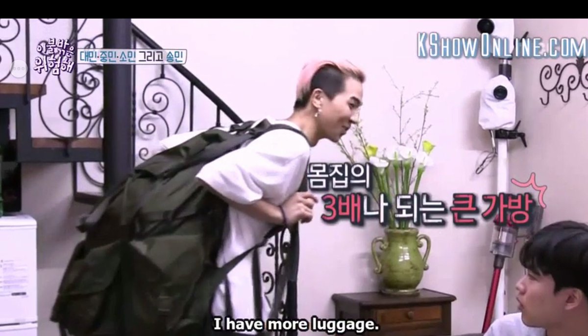 His legendary backpack  #ItsDangerousBeyondTheBlankets