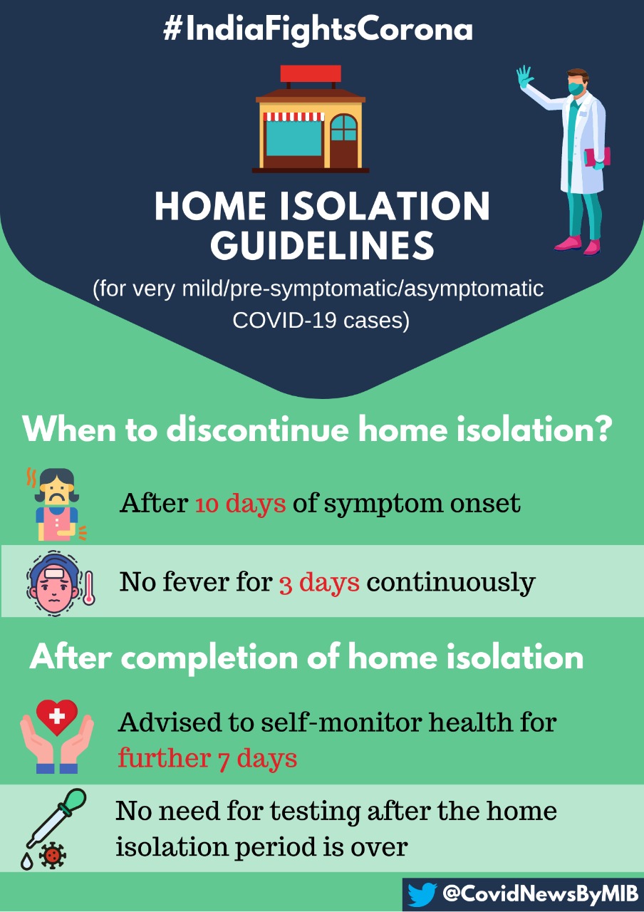 Sadananda Gowda on Twitter "Health Ministry has issued guidelines📍Home