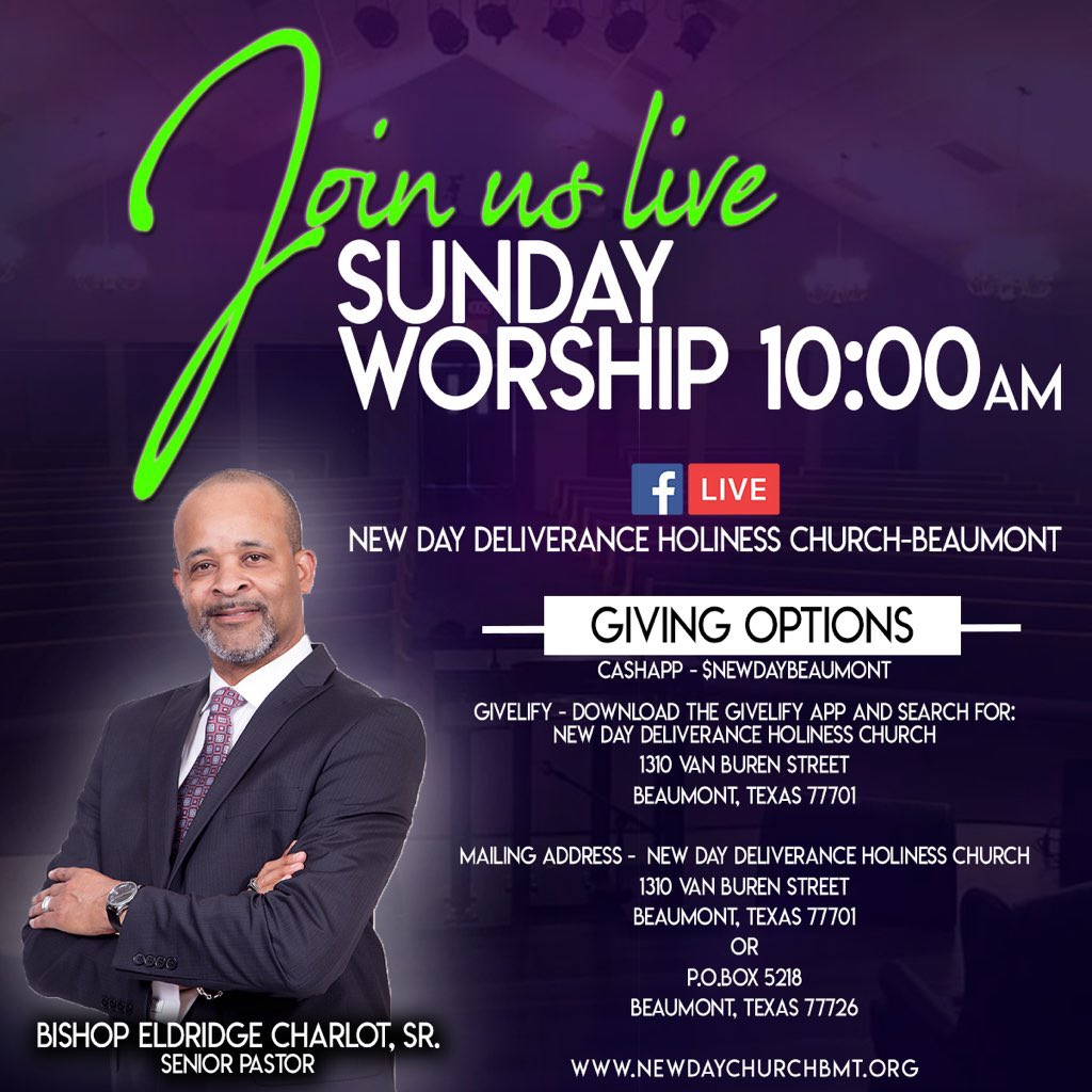 Eldridge Charlot (@pastorcharlot) on Twitter photo 