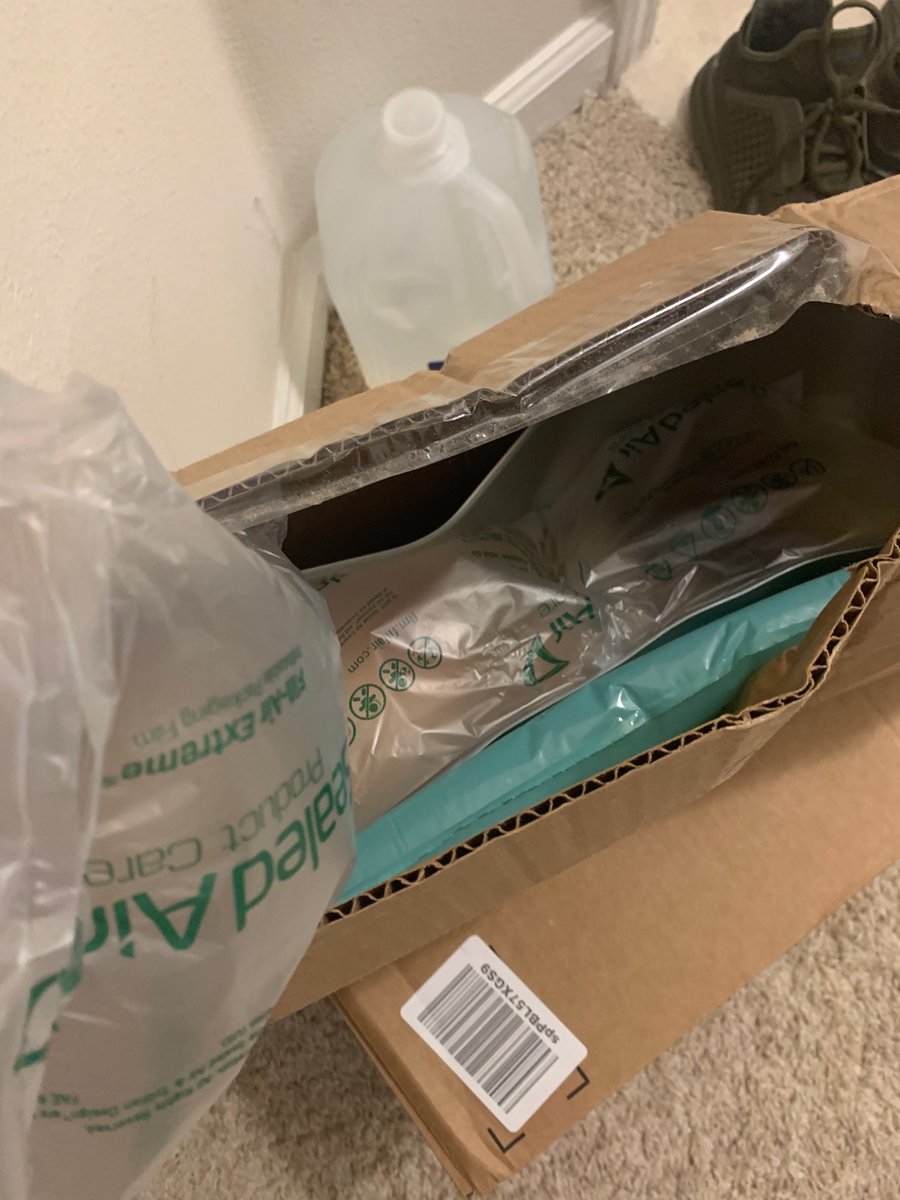 That_PiscesLove's tweet photo. ONLINE SHOPPING COUNT YOUR FUCKING DAYS. BETWEEN @USPSHelp and @UPSHelp I AM DONE. @UPS REFUSING TO DELIVER MY PACKAGE FROM @bestbuy AND @USPS DESTROYING MY PACKAGE #ups #usps #bestbuy #Amazon #COVID19 #TrendingNow #workingathome #carrier #onlineshopping #CustomerService #overit https://t.co/JzTH92POnS