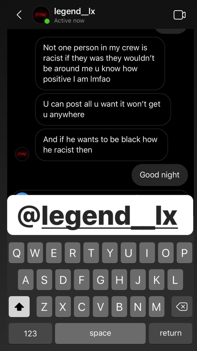 TbmgGlitchCrew's tweet photo. I don’t support racist 😤 @Legend__lx https://t.co/Mwwa7GBgUX
