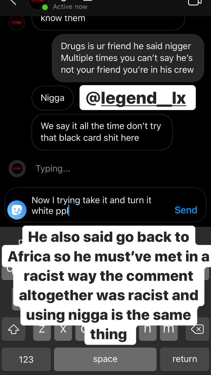 TbmgGlitchCrew's tweet photo. I don’t support racist 😤 @Legend__lx https://t.co/Mwwa7GBgUX