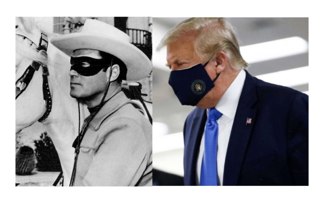 @ShannonKetcher2 @JasonMillerinDC Competent? Good lord, he told Hannity he thinks he looks like the Lone Ranger in that mask! The LONE RANGER!!!