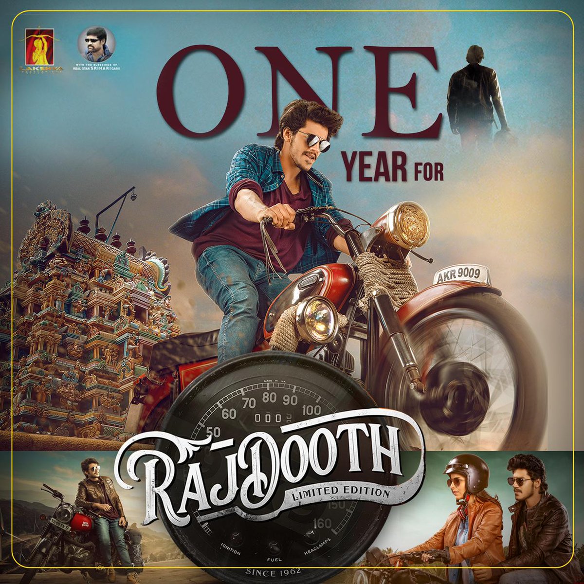 UrsVamsiShekar's tweet photo. 1 year for for @MeghamshSrihari 's #RajDooth.

A decent debut film for #Meghamsh, which showcased his talent and skills. 

@Nakshatra_sk @Carthyk4 @Arjungunnala @Vijaycuts @Madeeactor  @Vrvijayrana65 @Nenuvivekdir

#1YearForRajdooth https://t.co/PIPkzoICLf