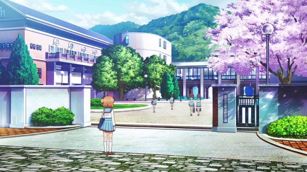 Tas04 稀星学園高尾校 三国丘高校 アニメ通りで感動 リステ 聖地巡礼 T Co A5ebw3x6xe Twitter