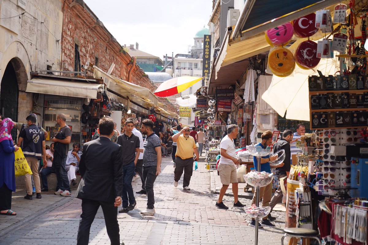 creativepita's tweet photo. Photo taken just outside the Spice Bazaar in Istanbul, Turkey. 6/2019 #istanbul #spicebazaar #turkey https://t.co/gNXrRwL7qV