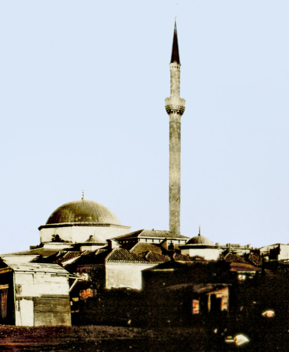 Hamza Bey Mosque (Alkazar Cinema) Thessaloniki, occupied Selanik15th Century Ottoman mosque mamed after the Beylerbeyi of Rumeli and built by order of Hafsa Hatun. Sold to private owners and used as a cinema for decades. Now under a never-ending "restoration"