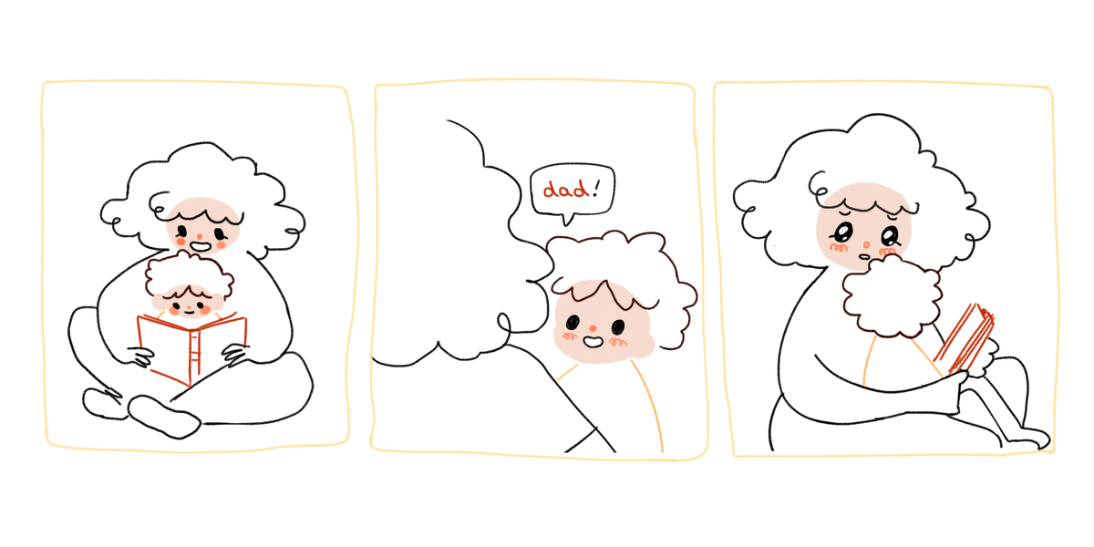 started work at a daycare a couple weeks ago!! babies are equally as gross as they are cute,,, but one of them keeps calling me dad when i read to him and its so sweet