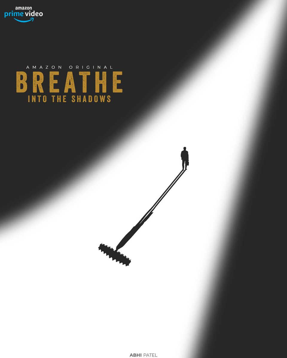 patelabhibn's tweet photo. Re-Created Minimal Poster of #BreatheIntoTheShadows
@BreatheAmazon @PrimeVideoIN @juniorbachchan @TheAmitSadh
@Abundantia_Ent @MenenNithya
@SaiyamiKher @PlabitaB @rishijo @mayankvsharma https://t.co/EHH9m6C7HA