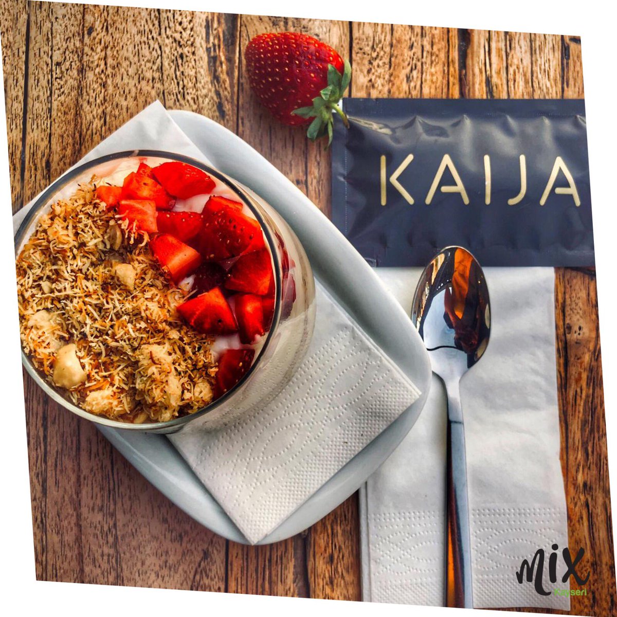 Kaija’dan yepyeni bir lezzet şöleni “Çıtır Kadayıflı Muhallebi”😍              Bu Pazar sende kendini şımart ve  lezzet şölenini kaçırma!🥰                  #MixKayseri #YaşamMerkezi #Yaşam #Mutluluk #Keyif #HayatBizeMixGibi #LezzetiMixle <a href="/kaijakayseri/">Kaija</a>