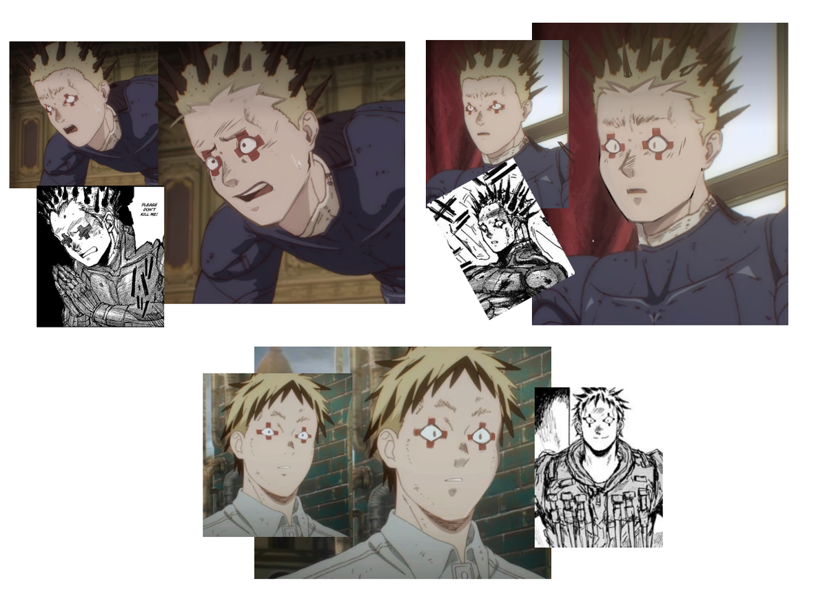 dorohedoro au where Risu looks decent in the anime 