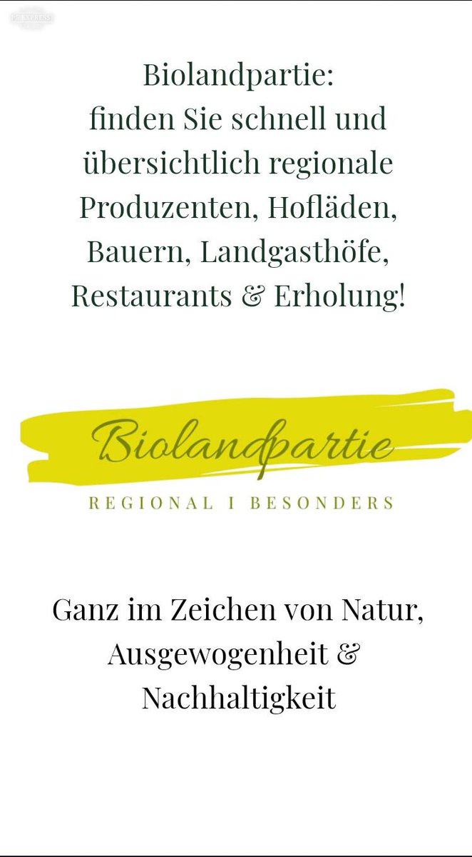 biolandpartie's tweet photo. @biolandpartie https://t.co/5KKsftHLTn