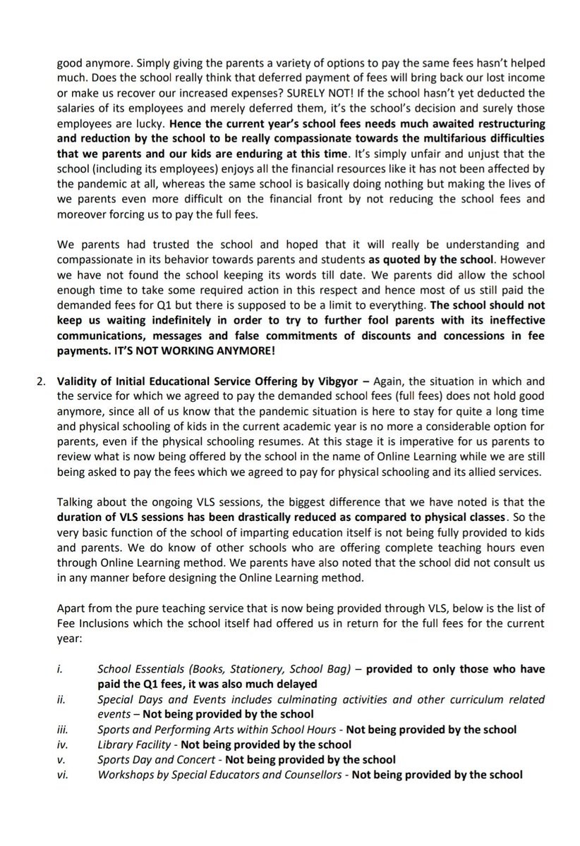 parents_vibgyor's tweet photo. Just in case @GroupAmpersand has still not received the letter by parents of Vibgyor Phursungi branch, Pune. Forward to Mr. Kerawalla.

Revise fee structure for this session, it's not about fee hike now.

@CMOMaharashtra @cmohry @CMofKarnataka @CMOGuj @CMOfficeUP @PMOIndia https://t.co/Ocd4lPyJGm