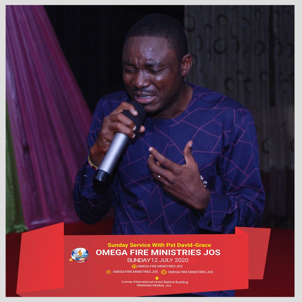 OFM_JOS's tweet photo. WHEN TEMPTATION COMES, WHAT DO YOU DO? 
1. Never surrender your conviction at the mercy of your condition. Encourage yourself with the word of God

#omegafireministries 
#apostlejohnsonsuleman 
#omegafireministriesjos 
#pastordavid_grace 
#sundayservice 
#Gloryservice https://t.co/A4cC6CyAEO
