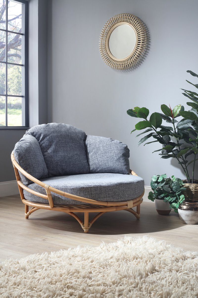 Dessercane's tweet photo. Instagram: Meet Snug! 🤗 The cutest little snuggle chair you'll ever see!  

#Desser #Desserandco #Rattan #NaturalRattan #RattanFurniture #SnuggleChair https://t.co/5XpyEazJJG