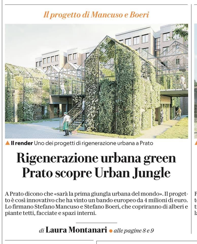 Urban Jungle, Prato cambia la città con le piante: dalle case popolari ai capannoni <a href="/montanari_laura/">Laura Montanari</a> x <a href="/repubblica/">Repubblica</a> 
rep.repubblica.it/pwa/locali/202…