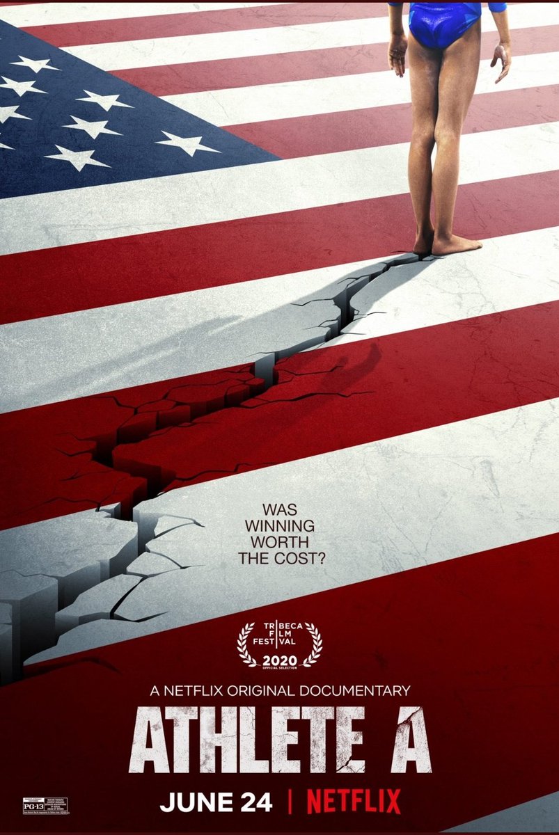 Le docu Netflix #TeamUSA #AthleteA montre comment la fédération US de gymnastique a couvert le médecin Lary Nassar qui a agressé sexuellement et violé des centaines d'athlètes mineures. La politique du silence a été condamnée lorsqu'elles ont eu le courage de parler #NousToutes https://t.co/rJsQfmRUoq
