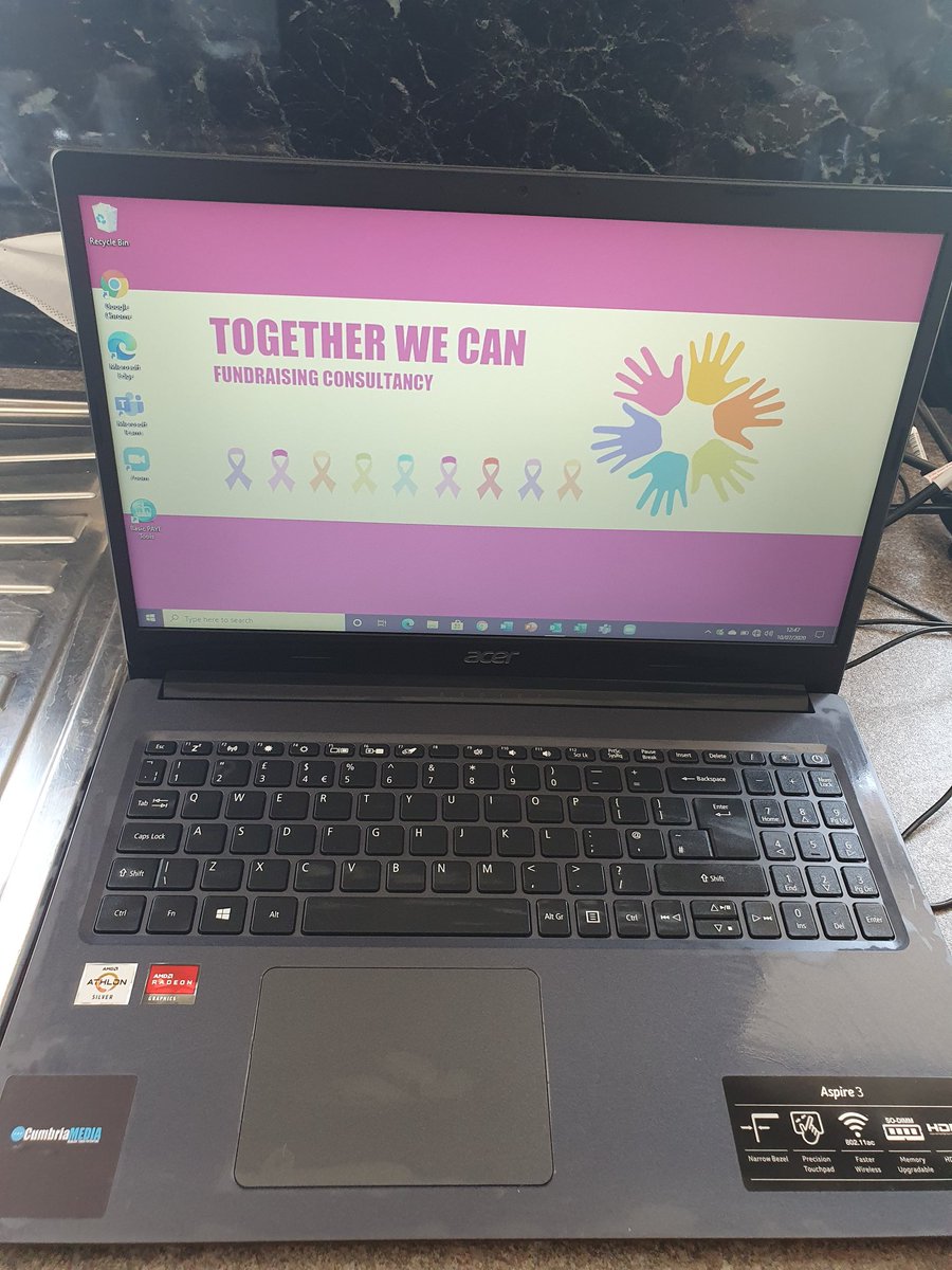 A big thank you to Luke from Cumbria Media for our new laptops with software, amazing service as always! Thank you 💛💚💙💜🤎🤎 <a href="/CumbriaMedia/">Cumbria Media</a>