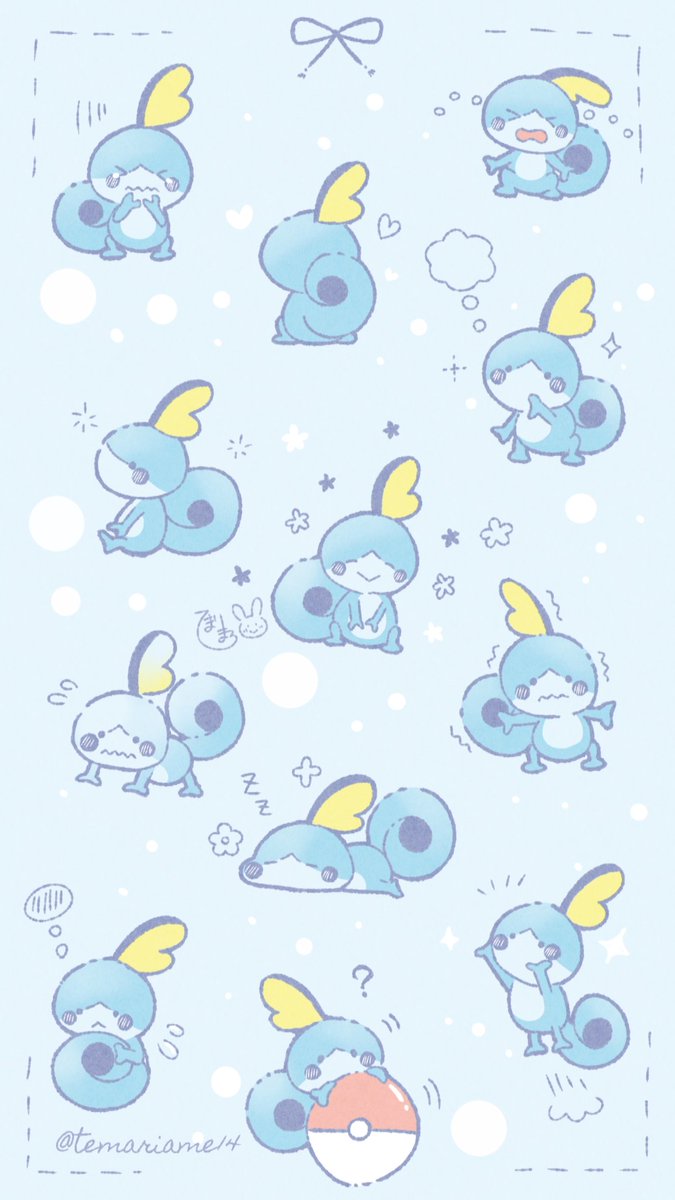 ポケモン メッソンちゃん てまりまろのイラスト