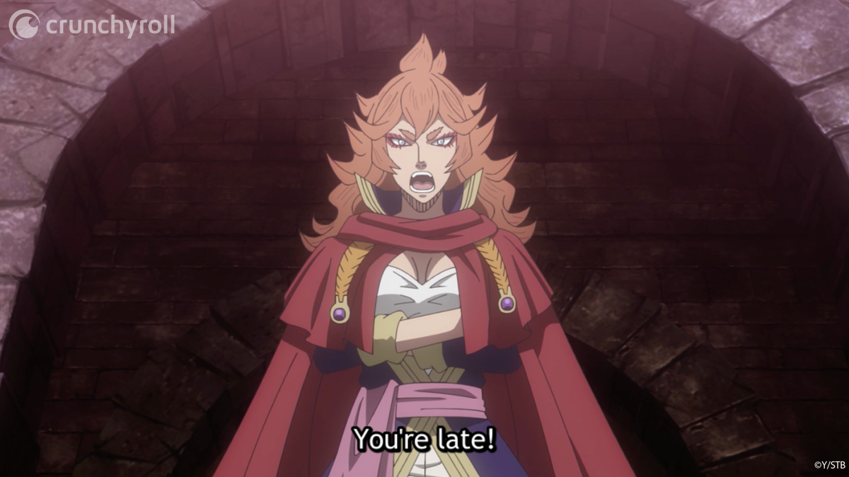 BlackClover_EN's tweet photo. Never underestimate Mereoleona. 🦁🔥 https://t.co/haTyr9i9gZ