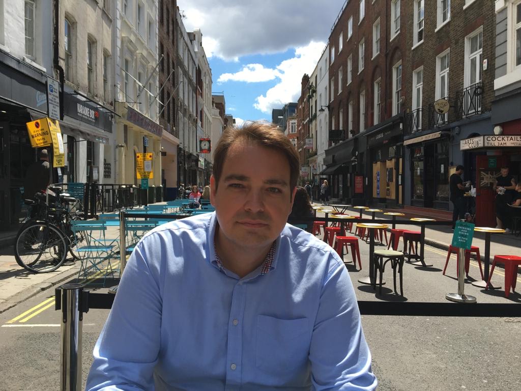 Cllrs Matthew Green, @CampaignTim and <a href="/paulswaddle/">Paul Swaddle</a> have been visiting the owners of restaurants, pubs and bars to thank them for providing a safe service. We're continuing to work with venues to provide outdoor areas where people can enjoy what Westminster has to offer.