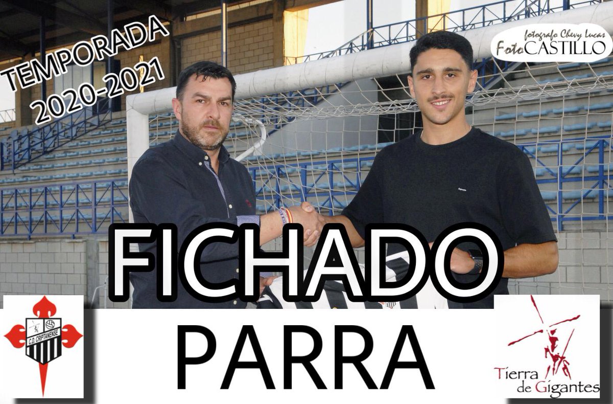 cdbcriptanense's tweet photo. .. FICHADO !!!...
PARRA @JavierParraCruz, jugador con experiencia, calidad y fuerza para fortalecer el centro del campo de nuestro equipo.
Bienvenido Parra !!!
1,2,3 UNIÓN !!!..
#TierradeGigantes
#yosoydelcriptanense
#Haztesocio https://t.co/e5a9MMwzX9