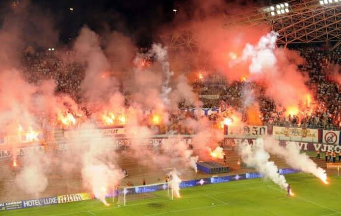 Croatian derby: Hajduk Split V Dinamo Zagreb