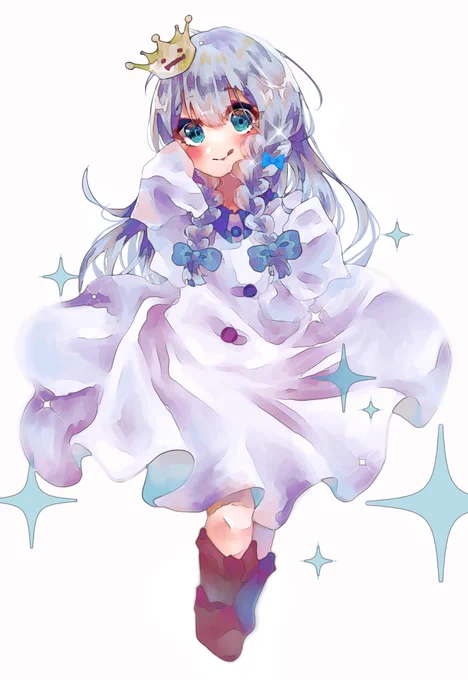 初描きです⛄️❄️✨
 #ガスト一家の日常 
