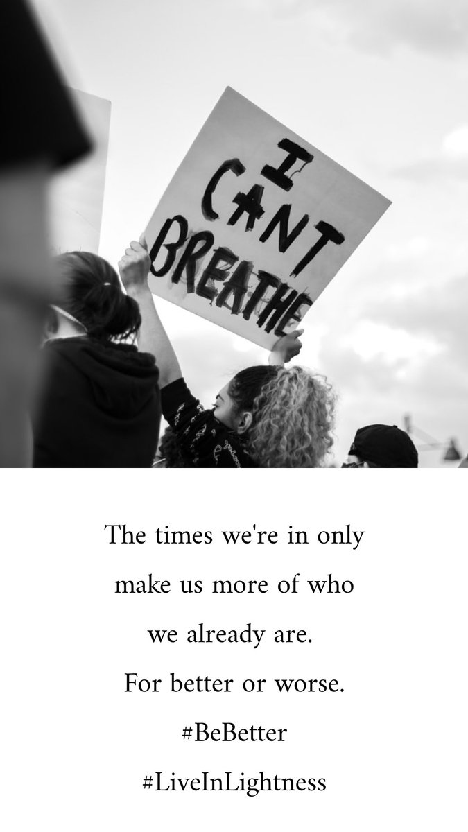 LiveInLightness's tweet image. Our current times only amplify who we already are. #ForBetterOrWorse