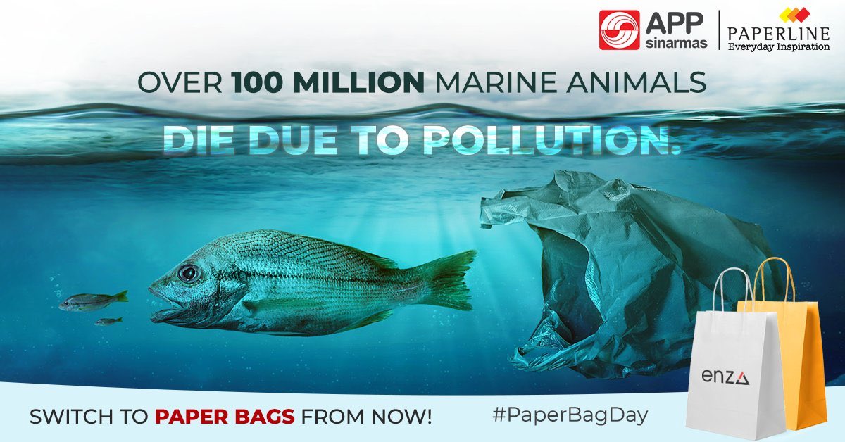 APPPaperline's tweet photo. Want to know what you can do right now, that will need the smallest amount of effort, but has the largest impact on mother #nature, in the long run?
Start using #paper bags that are recyclable, biodegradable and #environment friendly.
#PaperBagDay #AsiaPulpPaper #Paperline https://t.co/4wZjDyROSs