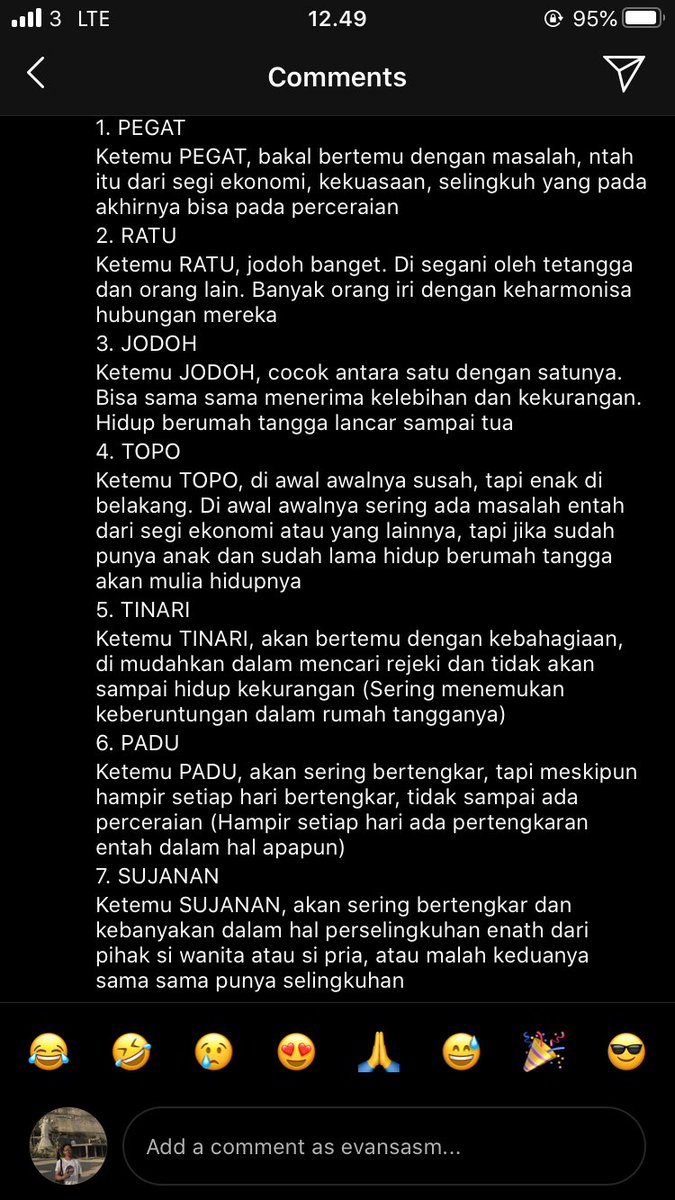 derscoo's tweet photo. nih yg pen tau weton jodoh https://t.co/AMf0MFEq6A