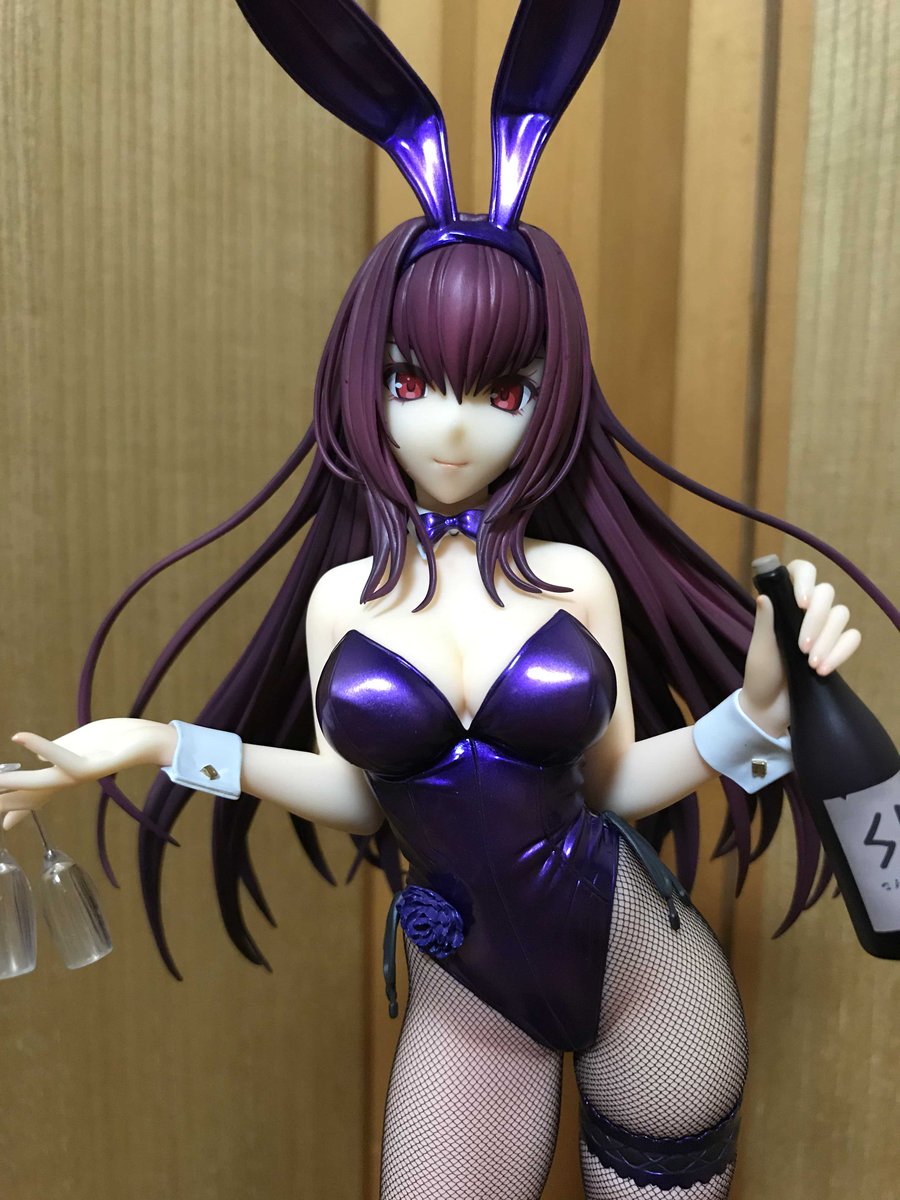 フリーイングより美少女フィギュアのスカサハ刺し穿つバニーver が届く 4ページ目 Togetter