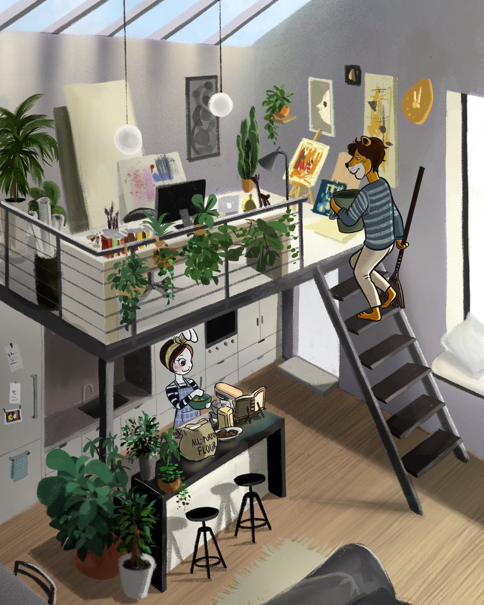 cubistcake's tweet image. labit in NYC. i saw a fan’s post that mentioned that Ryan deserves a show alone dedicated to his life as an artist in NYC, i totally agree!!! #labit #ryangold #illustration #procreate