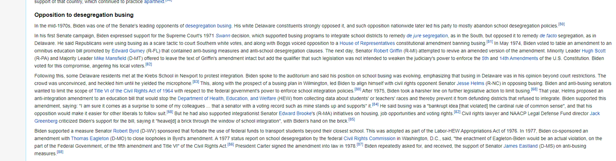 KrisDecker19's tweet photo. @ChrisDJackson @JoeBiden Joe Biden in 1977: support segregation
Joe Biden in 2020: you ain't black. https://t.co/k4HWFpu1L4
