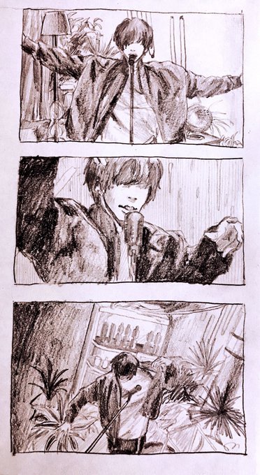 春雷メチャクチャ描いてた 大好きか?(再掲) 