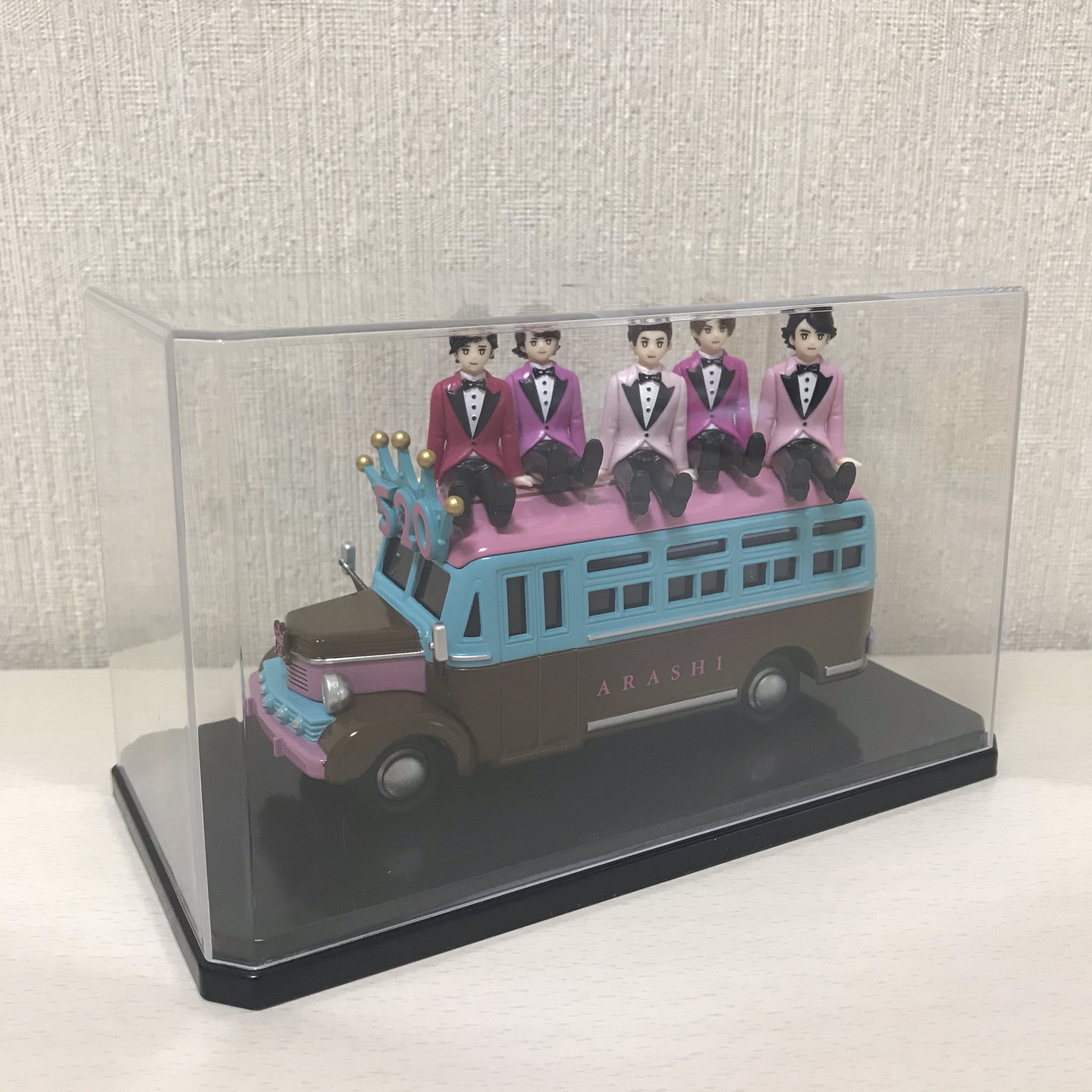 嵐 展覧会バス ダイキャストカー 嵐 - 嵐バス 嵐を旅する展覧会