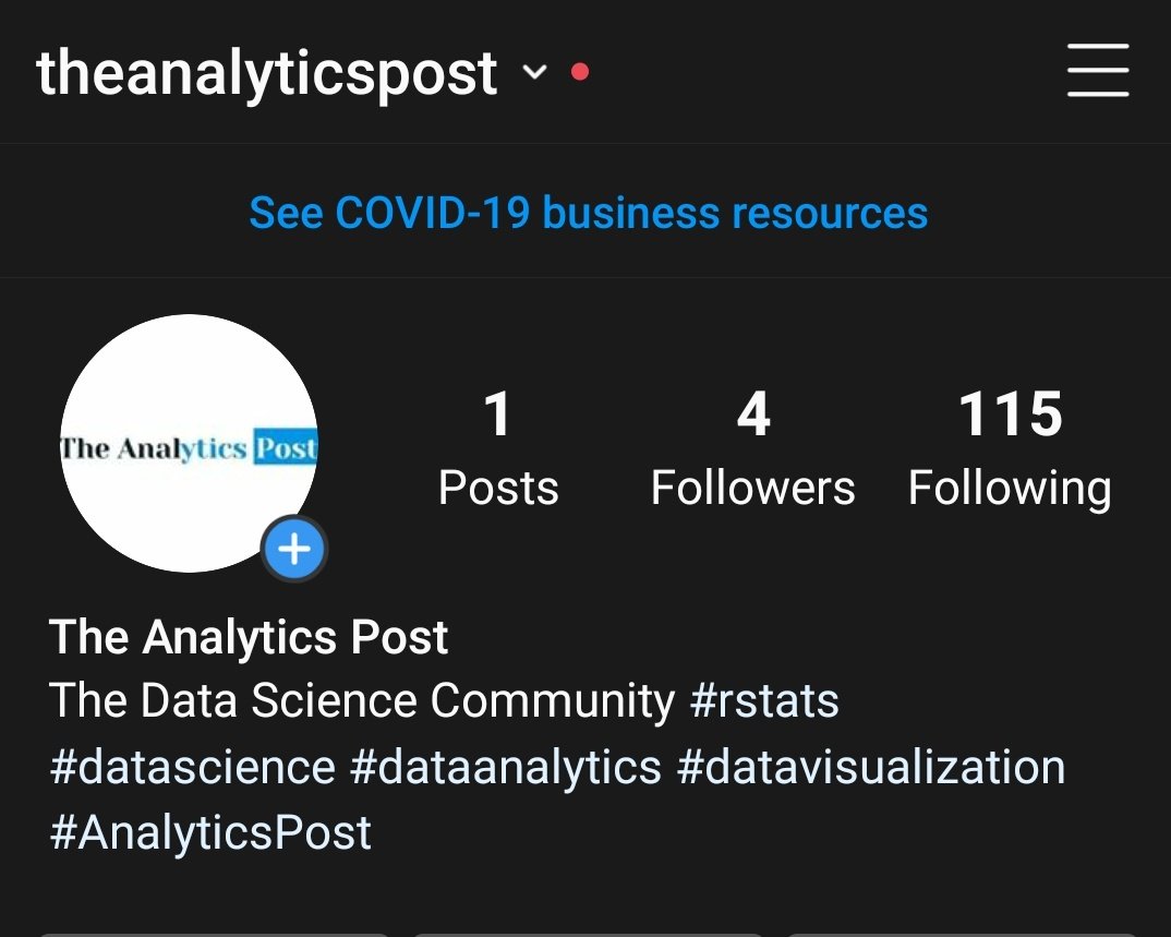 analytics_post's tweet image. We are on @instagram 
Follow us On @instagram 
#The #Analytics #Post