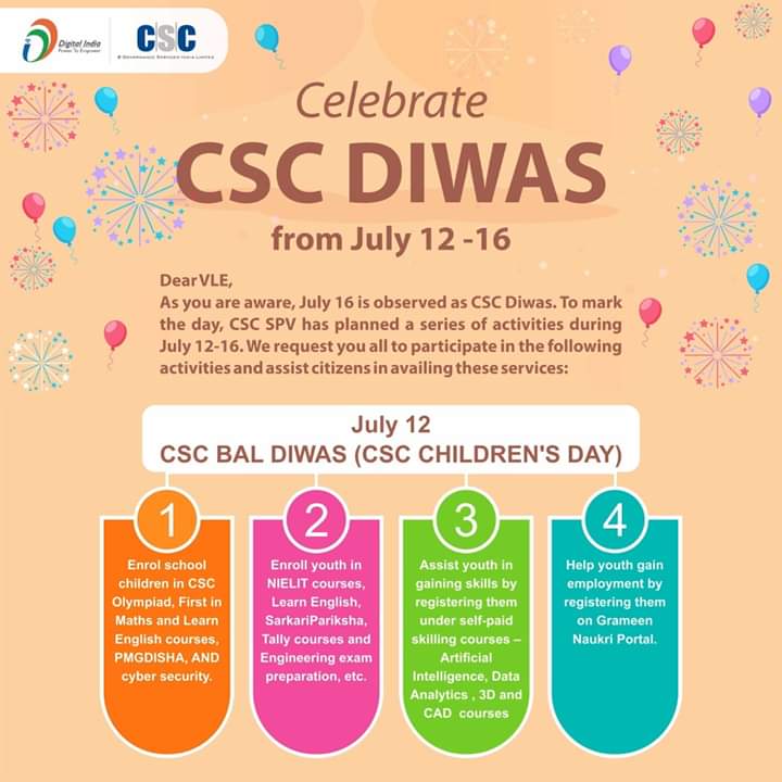 CSCGOLAGHAT's tweet photo. Celebrating #CSC #BAL #DIWAS

@dintya15 @CSCegov_ @academy_csc @CSCAssam1 @Jugantaukb @Syedwasim334 https://t.co/oJzHyOpcwE