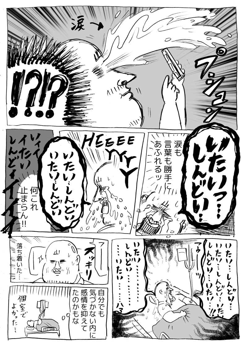 第二子出産レポその12～号泣からのはじめまして～ (漫画4P) 