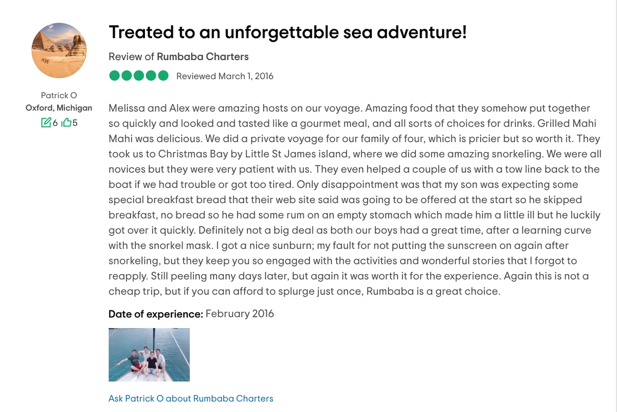 Thread: people going on vacation to Epstein's island, from tripadvisor