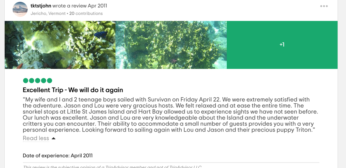 Thread: people going on vacation to Epstein's island, from tripadvisor