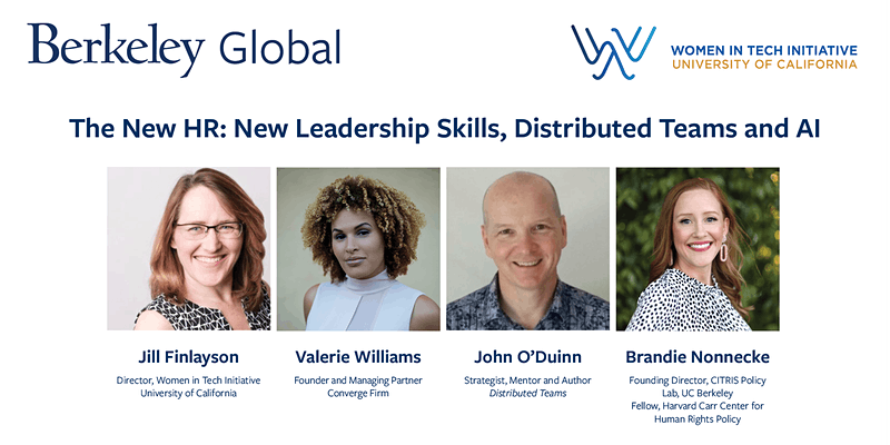 joduinn's tweet photo. On Thurs, I'll be on a panel about #DistributedTeams and #HR. It's the kickoff of a new Expert Seminar Series for @UCBerkeley, @berkeleyglobal and #WomenInTech (@WITIatUC).  

To register, see: https://t.co/3OgHwQtT9R

#workfromanywhere #workfromhome #humanresources https://t.co/FIhcHL16TB