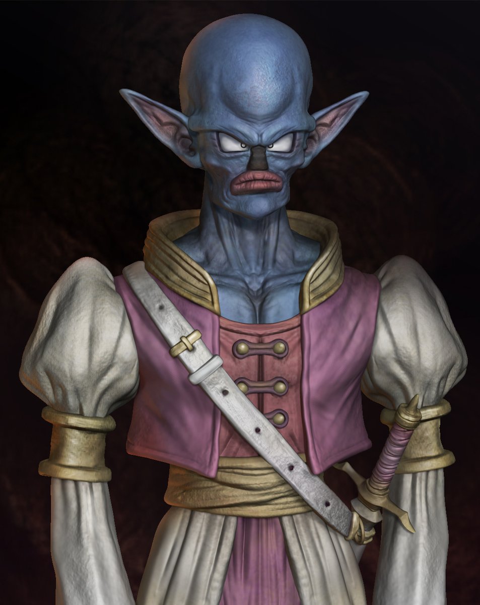 Gesomaru En Twitter クロノ トリガーリメイクしないかな 16 Zbrush Chronotrigger クロノ トリガー ソイソー