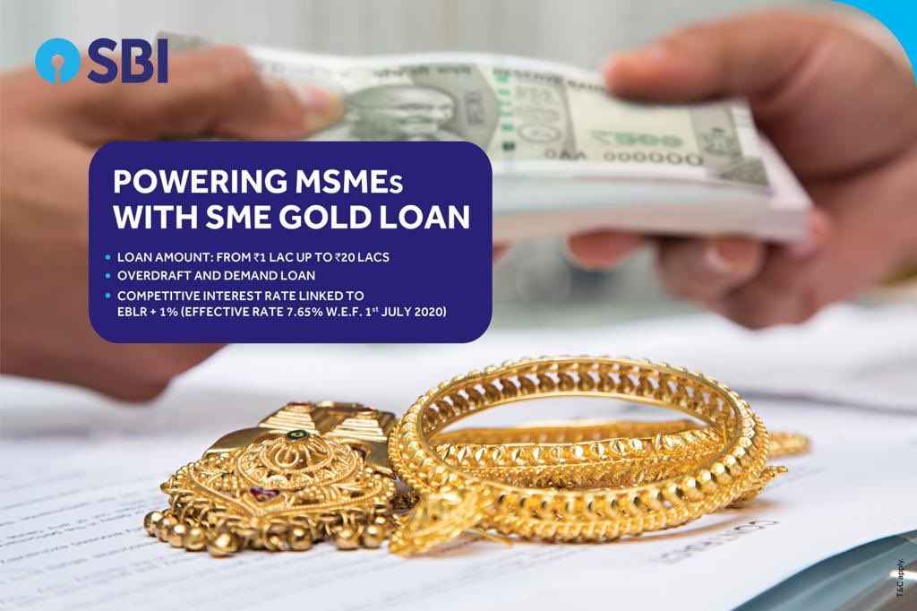 VijuyRonjan's tweet image. Let the jewellery be your new business partner. SBI is powering MSMEs with SME Gold loan. 
Contact your branch for hassel free SME Gold Loan. 
#SBIforSME 
@TheOfficialSBI