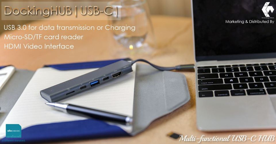 AllocacocIndia's tweet photo. This hub solves the problem of having insufficient ports on a computer with USB-C ports.
Stay Tuned For More Updates!
https://t.co/hc7ug0z0ii
#allocacocindia #adifferentstandard #comingsoon #staytuned #dockinghub #fastcharging #datatransmission #cardslots #lockdown #safety https://t.co/99ucLwbQD3