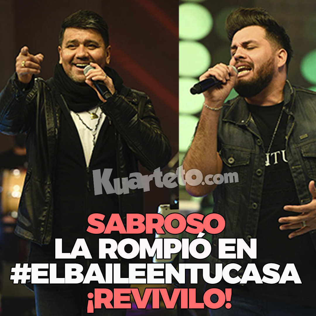 kuarteto's tweet photo. 🔥💣 SABROSO LA ROMPIÓ EN #ELBAILEENTUCASA ¡REVIVILO! 🔥💣

Entra acá  y enterate👉  https://t.co/P9zElFuX07
.
.
.
#KuartetoTV #ElBaileEnTuCasa #Sabroso #WallyMercado  #Kuarteto #Cuarteto #RompeElSilencio #PoneKuarteto #SomosKuarteto #SentimosKuarteto #Musica #cordoba @Sabrosoweb https://t.co/RYYMhO300J